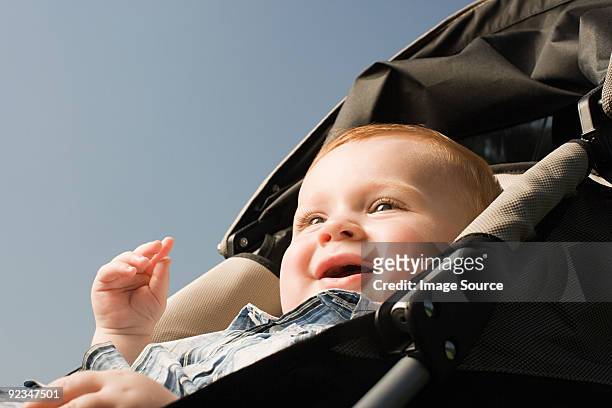 baby in push chair - the stroller stock pictures, royalty-free photos & images