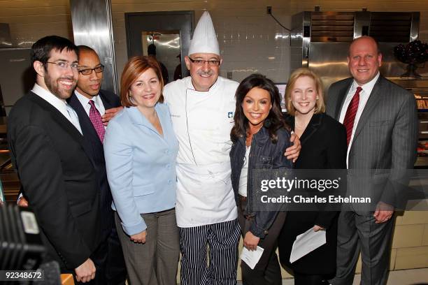 State Senator, Daniel Squadron, NYC Deputy Mayor, Dennis Walcott, NYC Council Speaker, Christine Quinn, Chef, TV personality Rachael Ray, NY U.S....