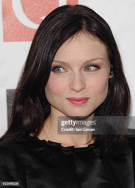 Sophie Ellis-Bextor attends the Q Awards 2009 at the Grosvenor House Hotel on October 26, 2009 in London, England.