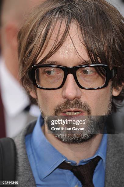 Jarvis Cocker attends the Q Awards 2009 at the Grosvenor House Hotel on October 26, 2009 in London, England.