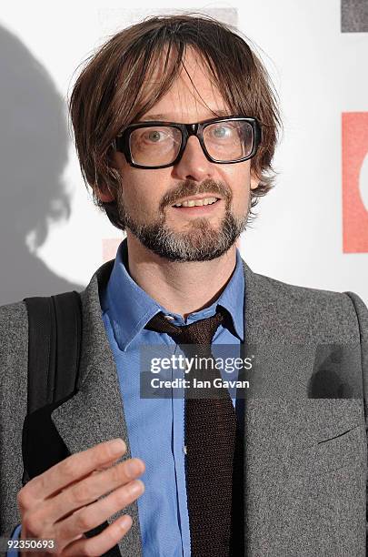 Jarvis Cocker attends the Q Awards 2009 at the Grosvenor House Hotel on October 26, 2009 in London, England.