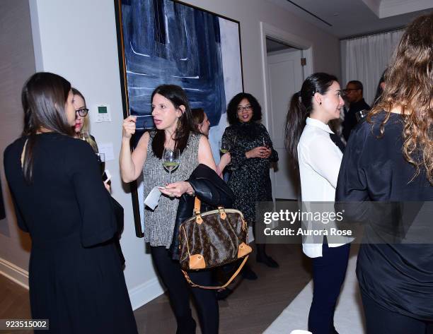 Atmosphere at Frette Celebrates Bjorn Bjornsson at Private Residence on February 21, 2018 in New York City.