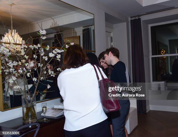 Atmosphere at Frette Celebrates Bjorn Bjornsson at Private Residence on February 21, 2018 in New York City.