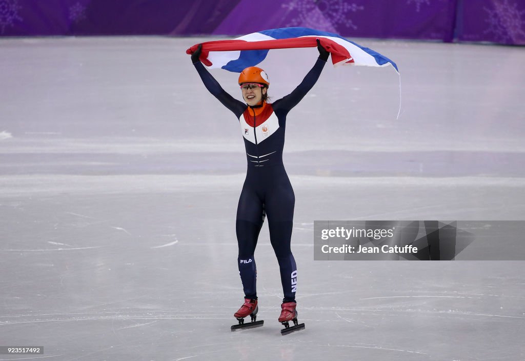 Short Track Speed Skating - Winter Olympics Day 13