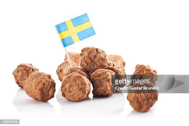 swedish meatballs - swedish culture stock pictures, royalty-free photos & images