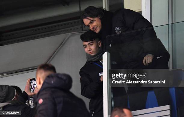 Head coach Filippo Inzaghi of Venezia FC attend the serie B match between Parma Calcio and Venezia FC at Stadio Ennio Tardini on February 23, 2018 in...