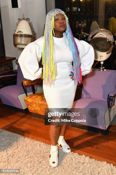 Susy Oludele attends as Instagram celebrates #BlackGirlMagic and #BlackCreatives on February 23, 2018 in New York City.