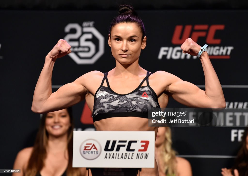 UFC Fight Night: Weigh-ins