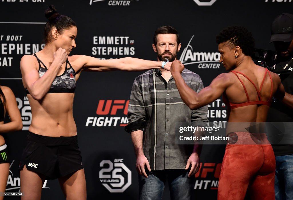 UFC Fight Night: Weigh-ins