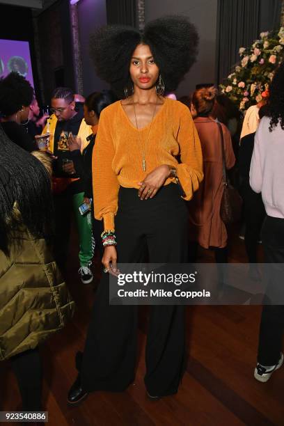 Tierra Benton attends as Instagram celebrates #BlackGirlMagic and #BlackCreatives on February 23, 2018 in New York City.