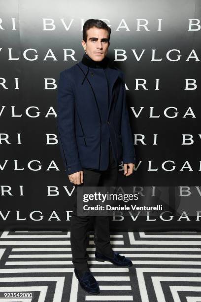Carlo Sestini attends Bulgari FW 2018 Dinner Party on February 23, 2018 in Milan, Italy.