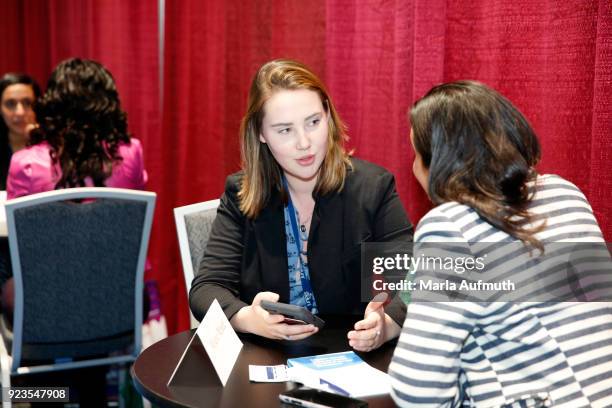 Guestes attend the Watermark Conference for Women 2018 at San Jose Convention Center on February 23, 2018 in San Jose, California.