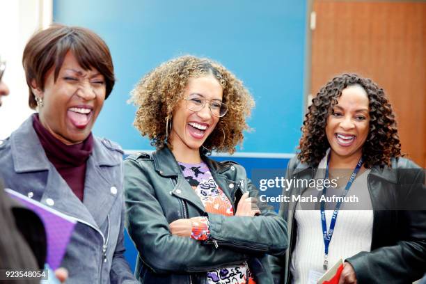 Journalist Elaine Welteroth and guests attend the Watermark Conference for Women 2018 at San Jose Convention Center on February 23, 2018 in San Jose,...