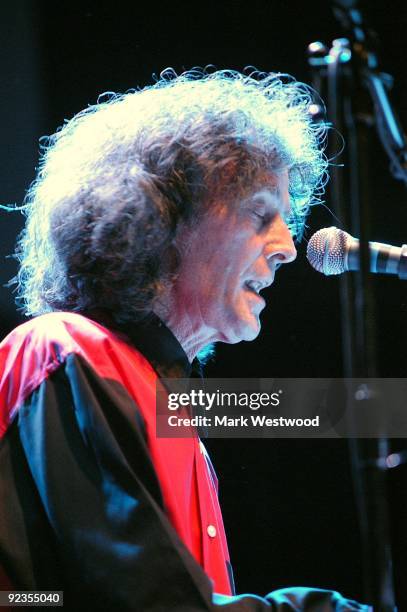 Gilbert O'Sullivan performs on stage at Royal Albert Hall on October 26, 2009 in London, England.