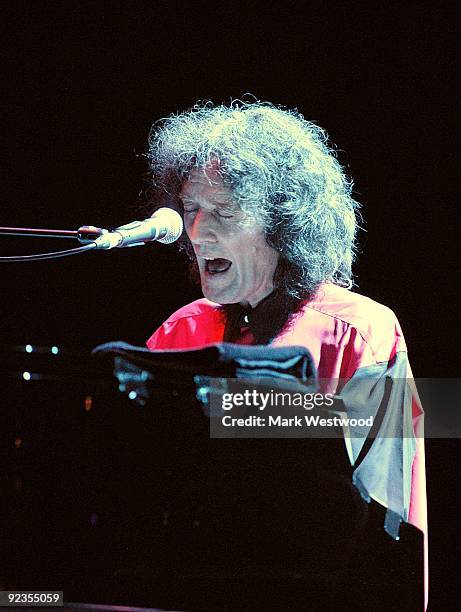 Gilbert O'Sullivan performs on stage at Royal Albert Hall on October 26, 2009 in London, England.