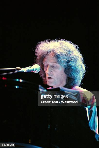 Gilbert O'Sullivan performs on stage at Royal Albert Hall on October 26, 2009 in London, England.