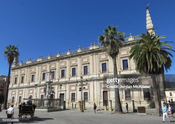 archivo general de indias (sevilla, spain) - de archivo 個照片及圖片檔