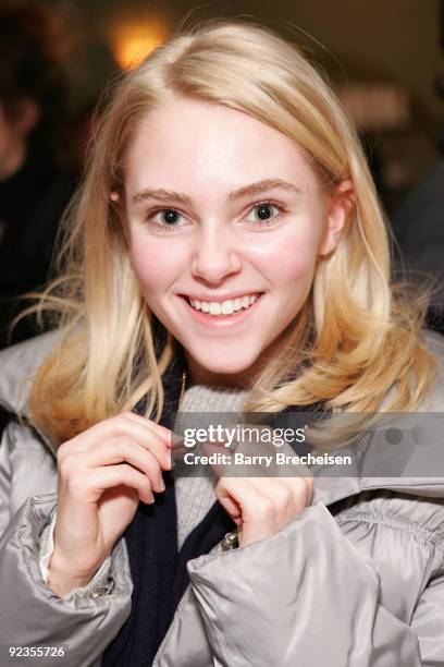 Actress AnnaSophia Robb visists the Kari Feinstein Sundance Style Lounge on January 21, 2008 in Park City, Utah