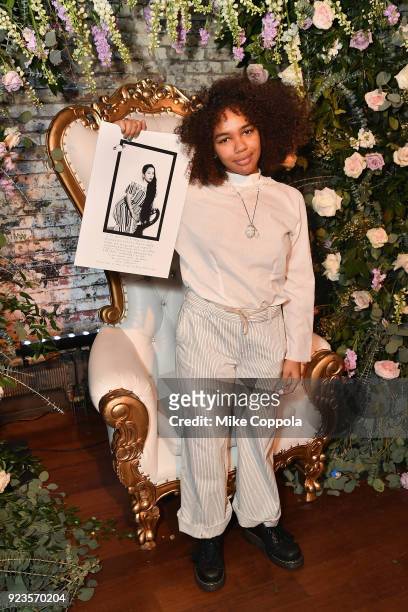 Jheyda McGarrell attends as Instagram celebrates #BlackGirlMagic and #BlackCreatives on February 23, 2018 in New York City.