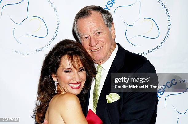 Susan Lucci and Helmut Huber attend the 2009 Child Protection Agency's Gala at 583 Park Avenue on October 26, 2009 in New York City.