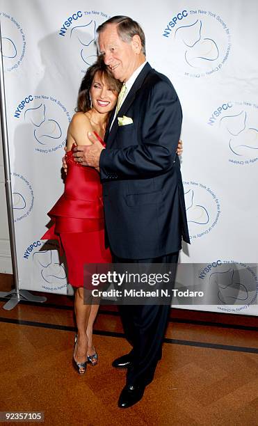 Susan Lucci and Helmut Huber attend the 2009 Child Protection Agency's Gala at 583 Park Avenue on October 26, 2009 in New York City.