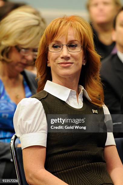 Kathy Griffin attends The 2009 Women's Conference at Long Beach Convention Center on October 26, 2009 in Long Beach, California.