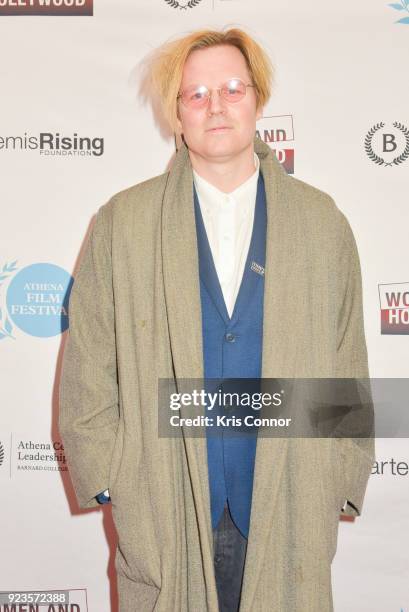 Geremy Jasper attends the 2018 Athena Film Festival Awards Ceremony at The Diana Center At Barnard College on February 23, 2018 in New York City.