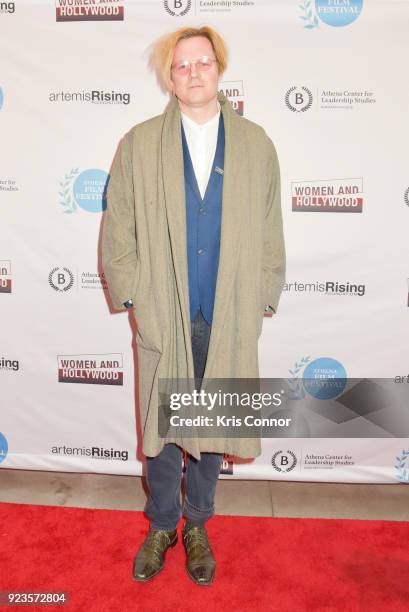 Geremy Jasper attends the 2018 Athena Film Festival Awards Ceremony at The Diana Center At Barnard College on February 23, 2018 in New York City.