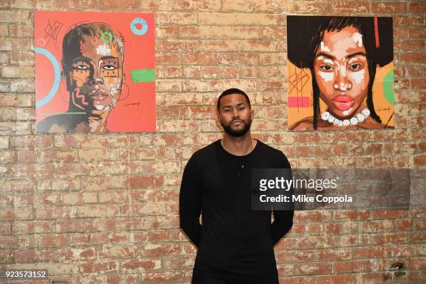 Nicholas Anglin attends as Instagram celebrates #BlackGirlMagic and #BlackCreatives on February 23, 2018 in New York City.