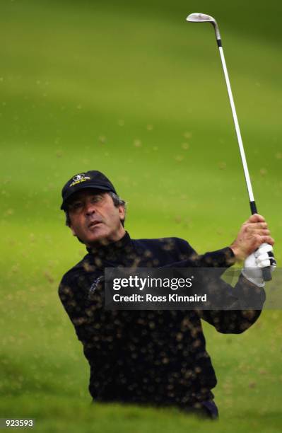 Seve Ballesteros of Spain in action during day three of the Seve Trophy held at the Druids Glen Golf Club, in Dublin, Ireland on April 21, 2002....