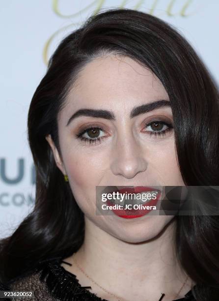 Actor Olivia Sandoval attends the 21th Annual National Hispanic Media Coalition Impact Awards Gala at Regent Beverly Wilshire Hotel on February 23,...