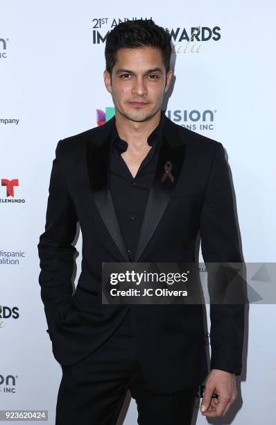 Actor Nicholas Gonzalez attends the 21st Annual National Hispanic Media Coalition Impact Awards Gala at Regent Beverly Wilshire Hotel on February 23,...