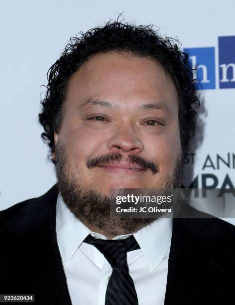 Adrian Martinez attends the 21th Annual National Hispanic Media Coalition Impact Awards Gala at Regent Beverly Wilshire Hotel on February 23, 2018 in...