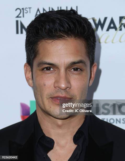 Actor Nicholas Gonzalez attends the 21st Annual National Hispanic Media Coalition Impact Awards Gala at Regent Beverly Wilshire Hotel on February 23,...