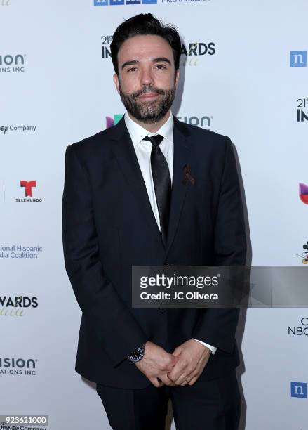 Comedian Chris Garcia attends the 21st Annual National Hispanic Media Coalition Impact Awards Gala at Regent Beverly Wilshire Hotel on February 23,...