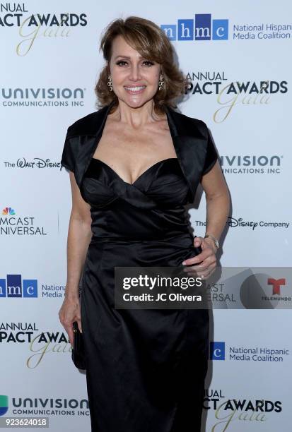 Actor Eliana Alexander attends the 21st Annual National Hispanic Media Coalition Impact Awards Gala at Regent Beverly Wilshire Hotel on February 23,...