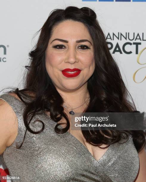 Producer Natalie Sanchez attends the National Hispanic Media Coalition's 21st annual Impact Awards at the Beverly Wilshire Four Seasons Hotel on...