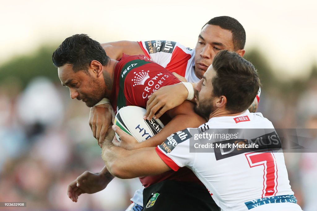 Rabbitohs v Dragons - NRL Trial Match