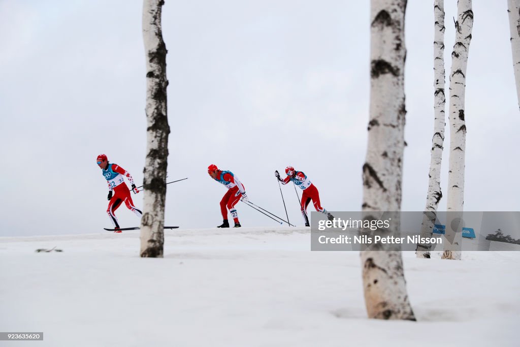 Cross-Country Skiing - Winter Olympics Day 15