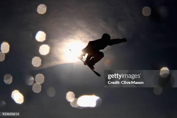 Max Parrot of Canada in action during the Mens Big Air Final at Alpensia Ski Jumping Centre on February 24, 2018 in Pyeongchang-gun, South Korea.