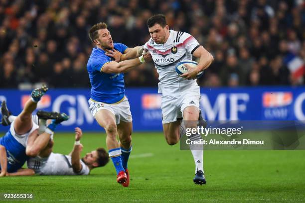 Remy Grosso of France during the NatWest Six Nations match between France and Italy at Stade Velodrome on February 23, 2018 in Marseille, France.
