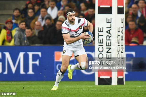 Geoffrey Doumayrou of France during the NatWest Six Nations match between France and Italy at Stade Velodrome on February 23, 2018 in Marseille,...