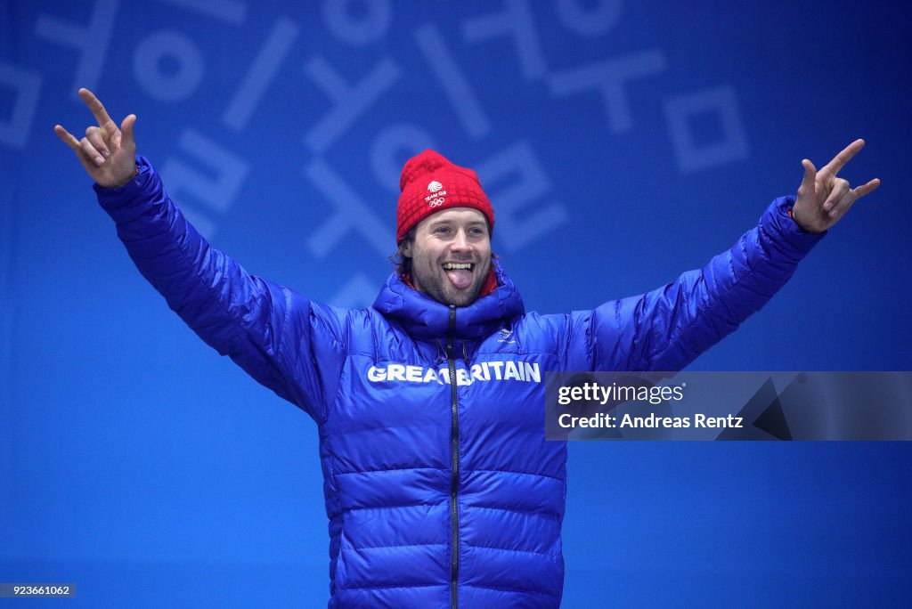 Medal Ceremony - Winter Olympics Day 15