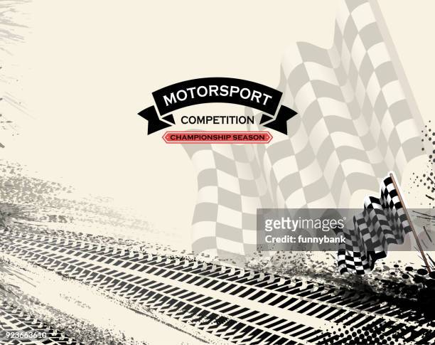 motorsport racing - grand prix motor racing stock illustrations