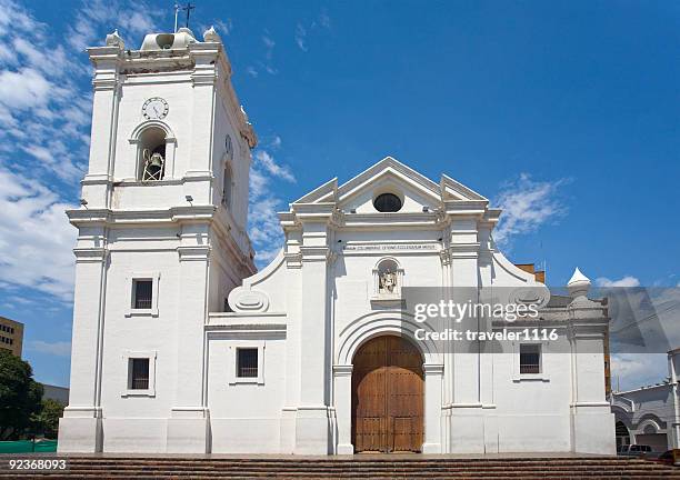 santa marta, colombia - spanish-colonial-architecture stock pictures, royalty-free photos & images