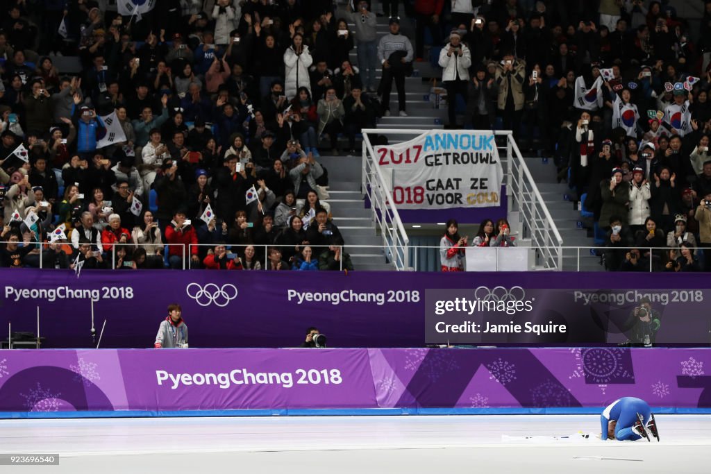 Speed Skating - Winter Olympics Day 15