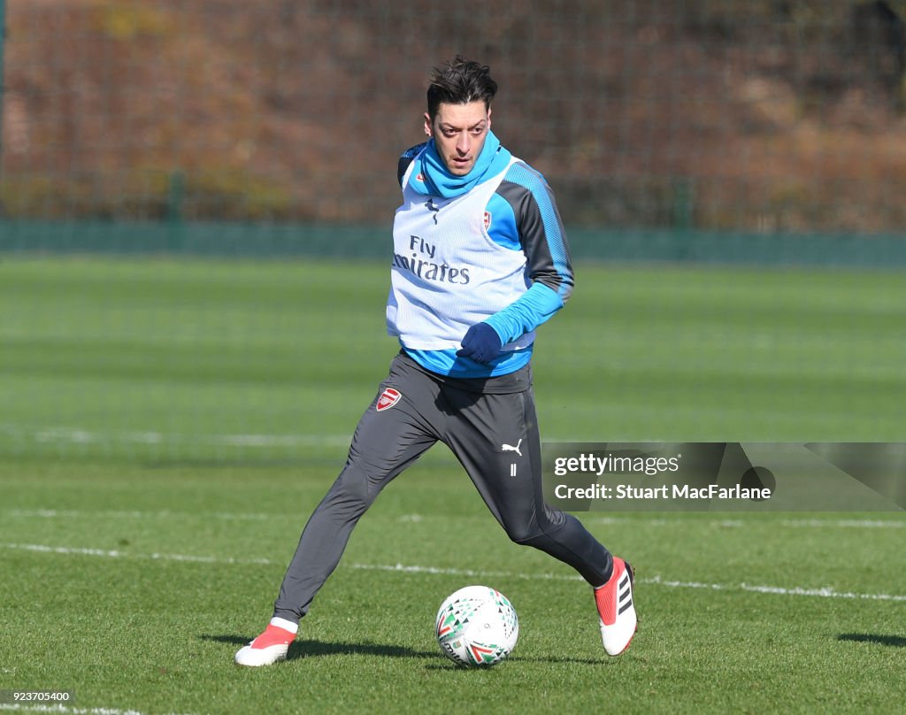 Arsenal Training and Press Conference