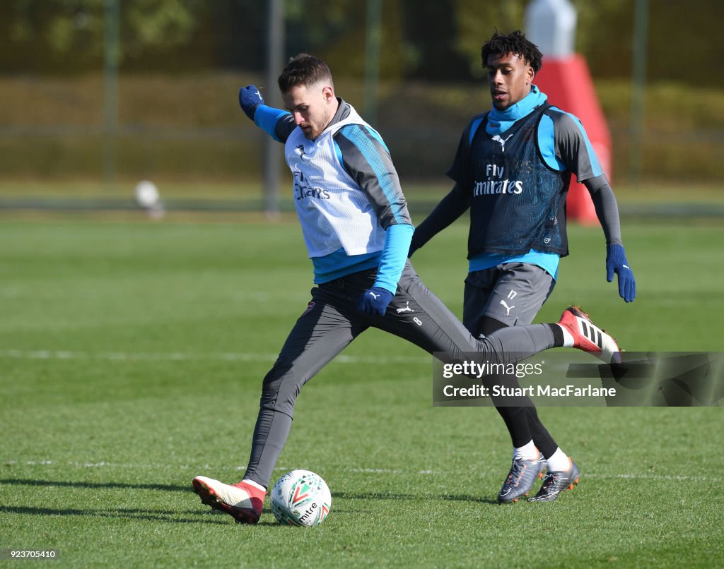 Arsenal Training and Press Conference