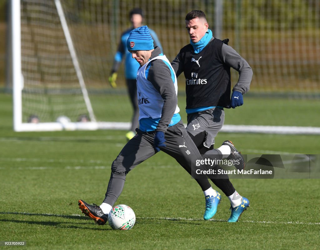 Arsenal Training and Press Conference