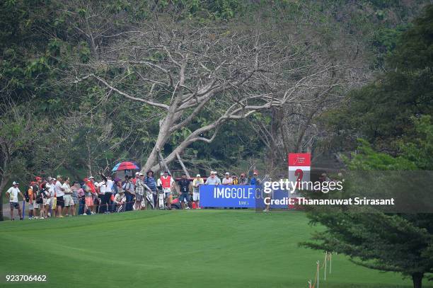 View of 2nd hole during the Honda LPGA Thailand at Siam Country Club on February 24, 2018 in Chonburi, Thailand.